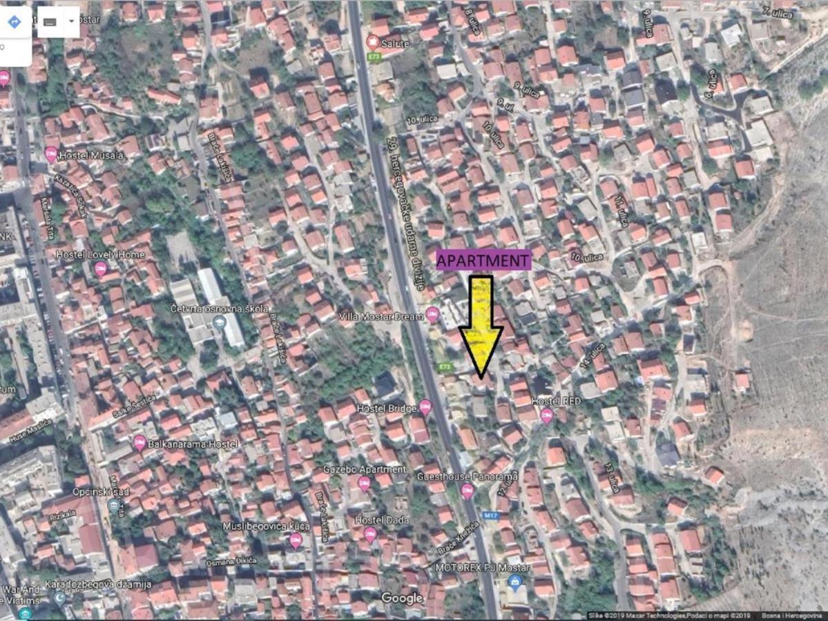 Apartman Seno Mostar Eksteriør billede