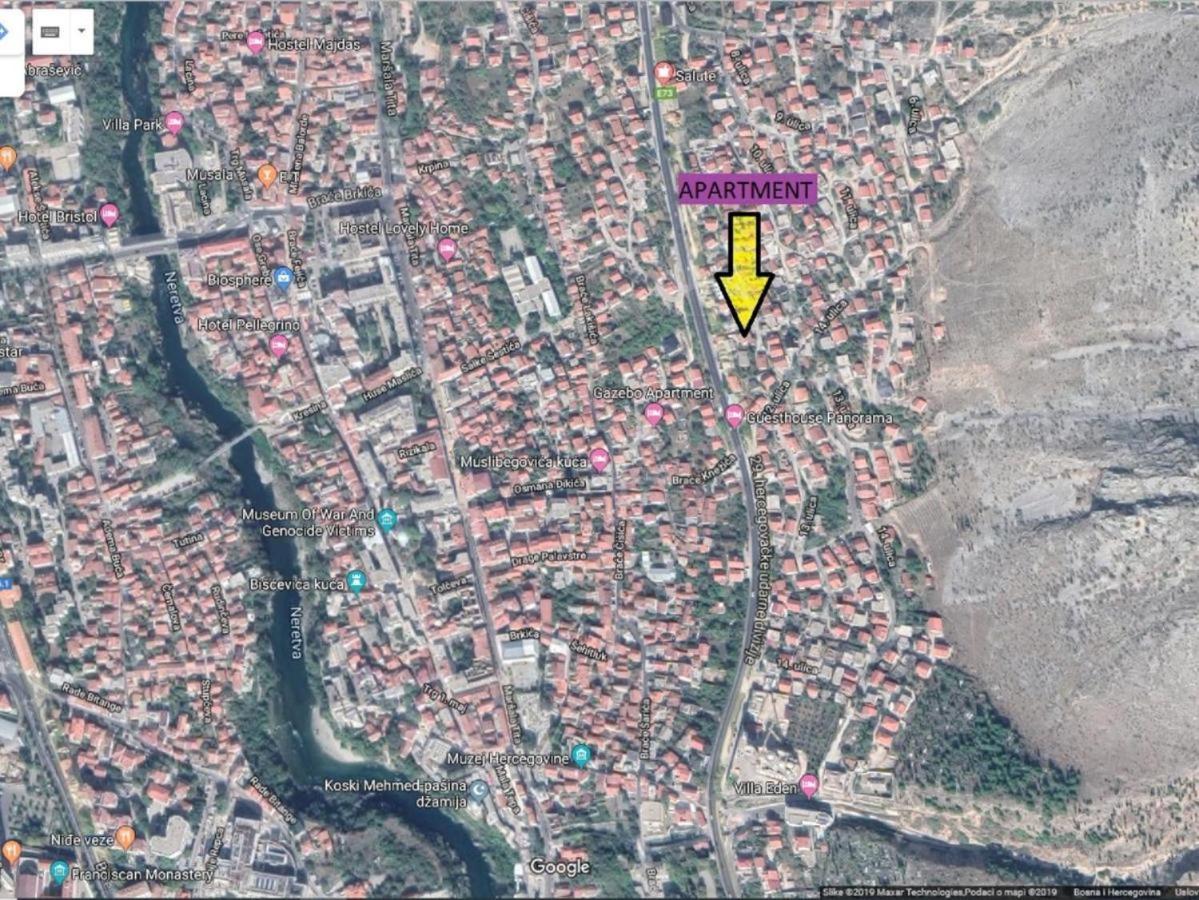 Apartman Seno Mostar Eksteriør billede
